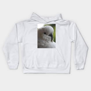 Sulphur Crested Cockatoo Kids Hoodie